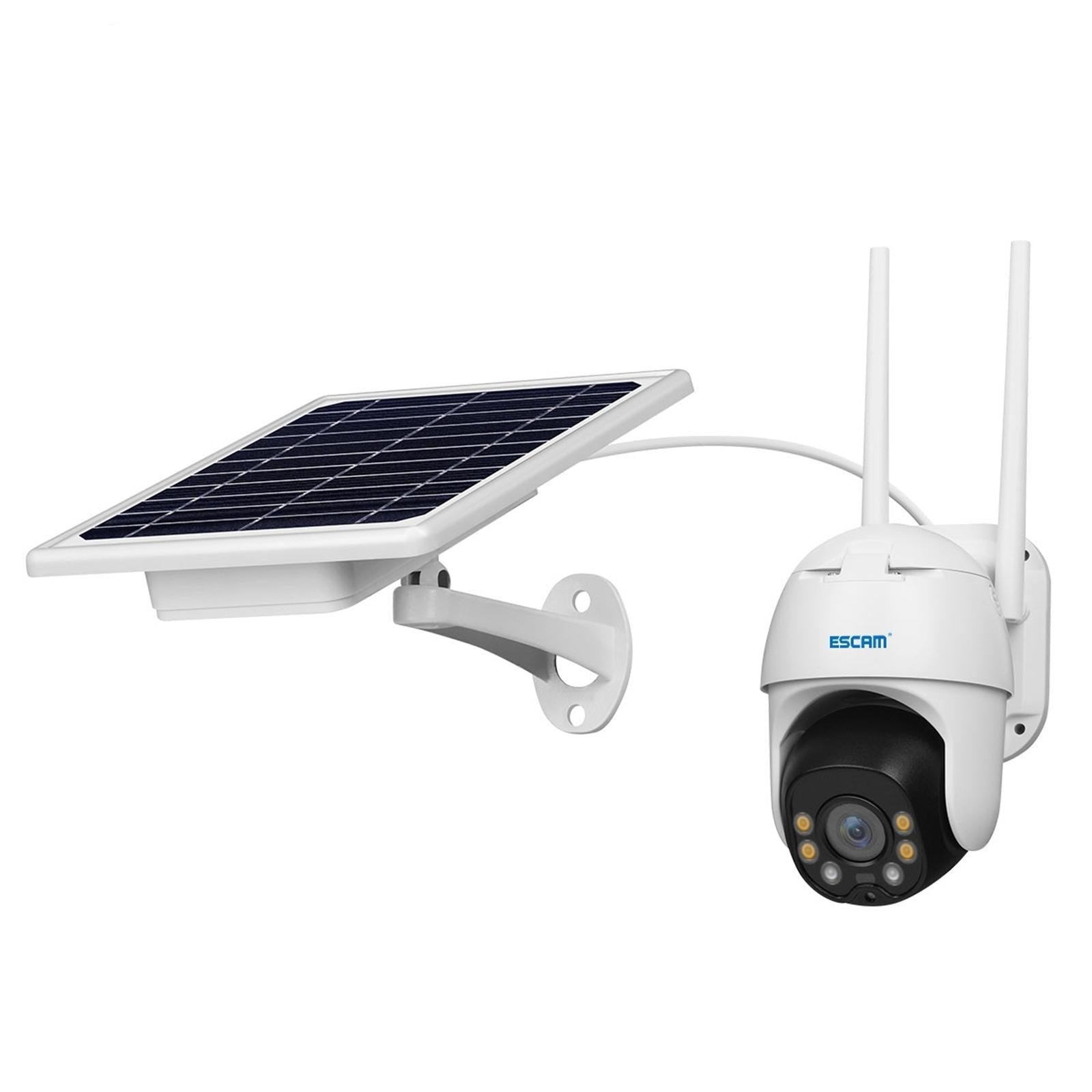 Waterproof Wifi Solar Camera With Night Vision & Motion Detection & Two Way Audio & Ptz Control-1915197592388636672