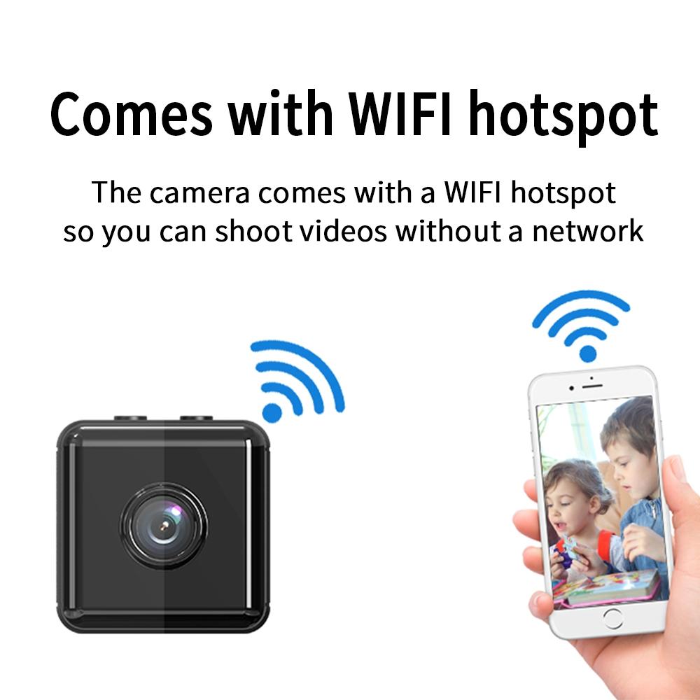 Wireless Mini Surveillance Camera With Night Vision & Motion Detection - 720P-1964932159751983111