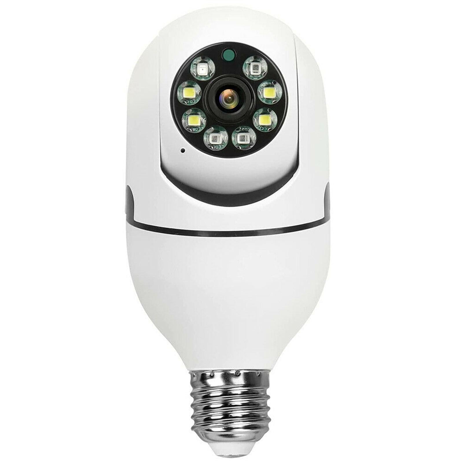 Smart Dual-Band Wifi Outdoor Light Bulb Camera - 1080P Hd Dual Light Source Infrared Night Vision Two-Way Audio Motion Detection Tf Card Support-1915197046126678016
