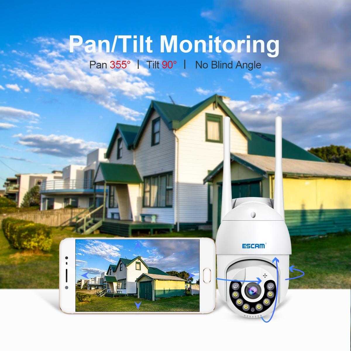 8Mp Ai Humanoid Detection Auto Tracking Waterproof Wifi Ip Camera - White-1964932160095916034