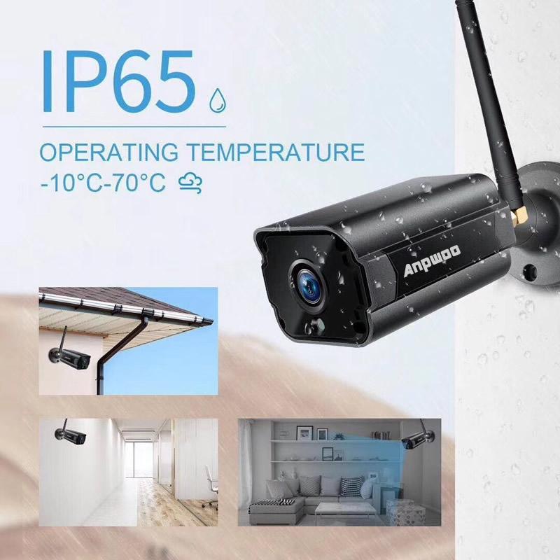 Wireless Hd Ip Camera With Motion Detection & Night Vision - 64Gb Tf Card Support-1915198060238082052