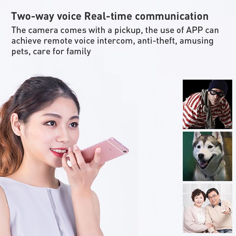 Wireless Smart Camera With Night Vision And Two-Way Audio - Magnet Mount - White-1964932159571628038