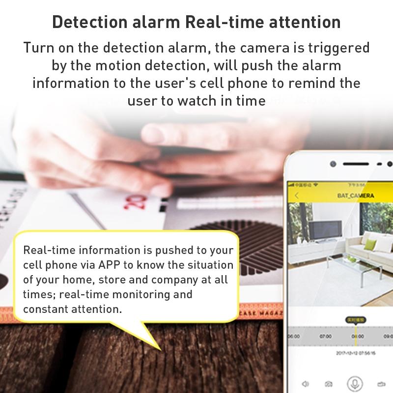 Wireless Smart Camera With Night Vision And Two-Way Audio - Magnet Mount - White-1964932159571628040