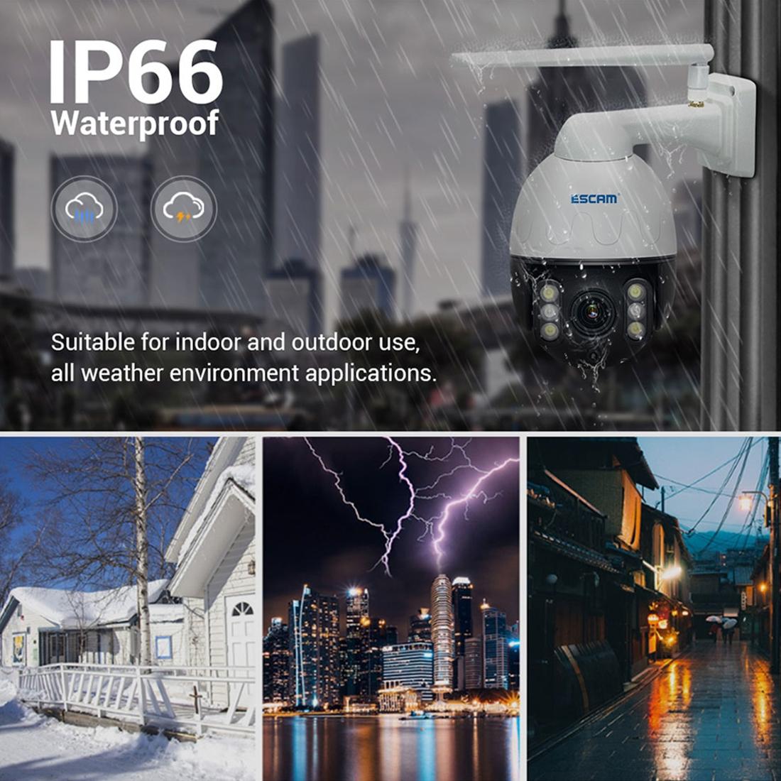 5Mp Wifi Waterproof Ip Camera With Pan / Tilt / 4X Zoom Two-Way Talk & Night Vision-1964932160448237573