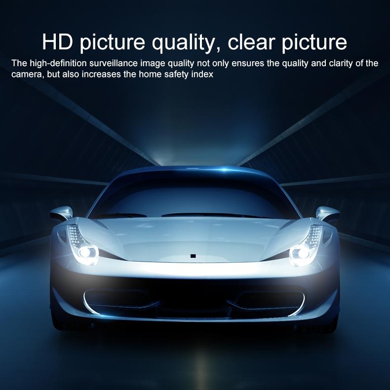 Wireless Ip Camera With 1080P Hd Motion Detection Night Vision And Tf Card Support-1964932156362985481