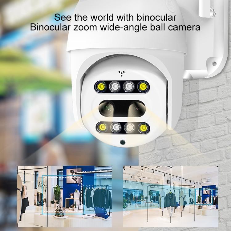 1080P Wireless Ip Camera With Motion Detection & Night Vision - Tf Card Support-1915196613043818502