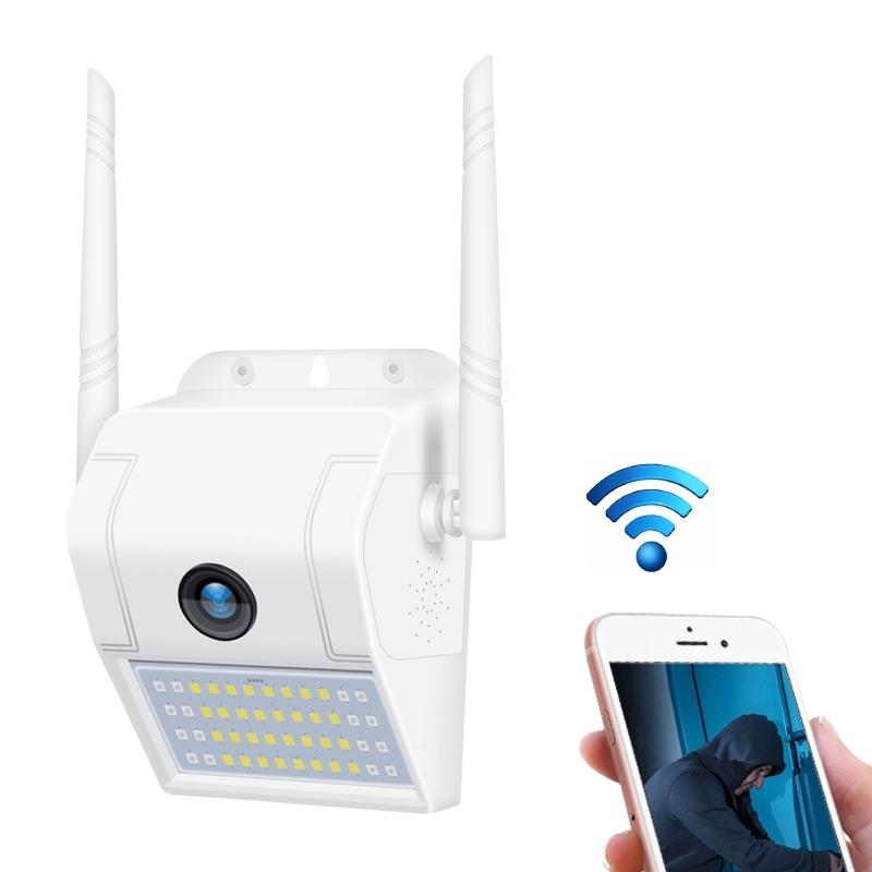 Wireless Wall Light Camera 2Mp Ip66 Waterproof Night Vision Remote Monitoring Voice Intercom Motion Detection 128Gb Memory Card-1915198241822085121