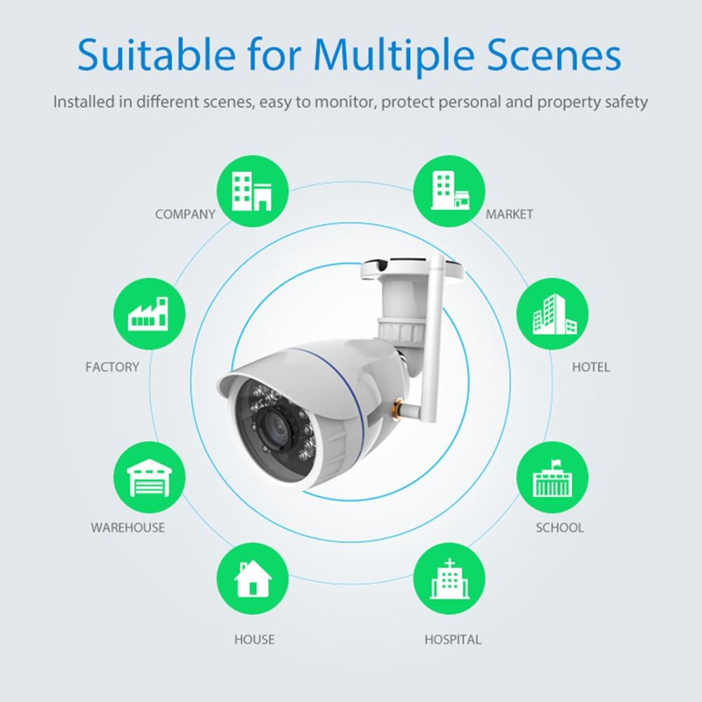 Outdoor Wifi Ip Camera With Night Vision & Remote Control - Waterproof-1915197216260231174