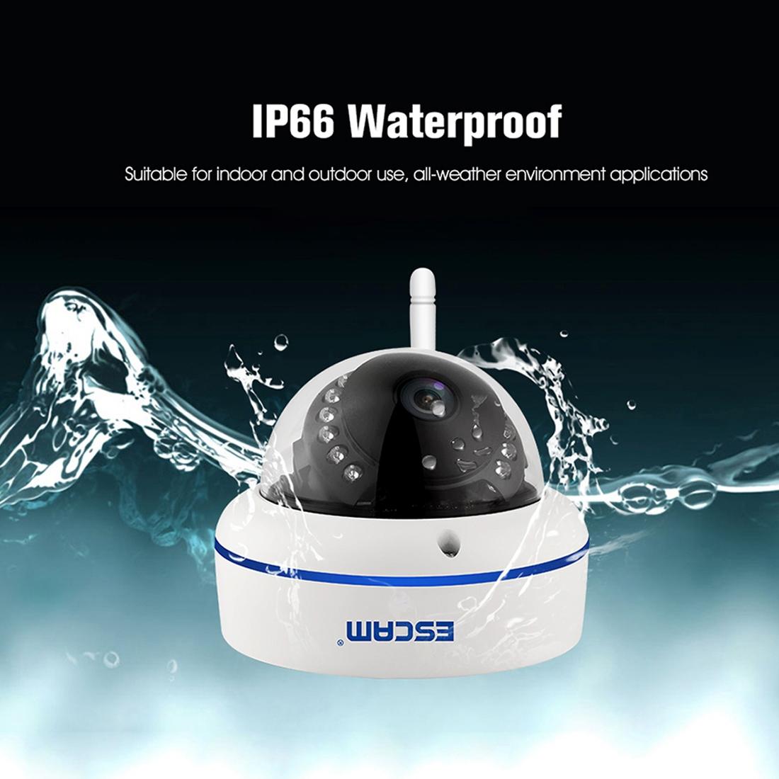 Waterproof Wifi Security Camera With Motion Detection And Night Vision - 1080P Hd P2P Private Cloud Ip66 10M Ir Distance-1915196614641848323