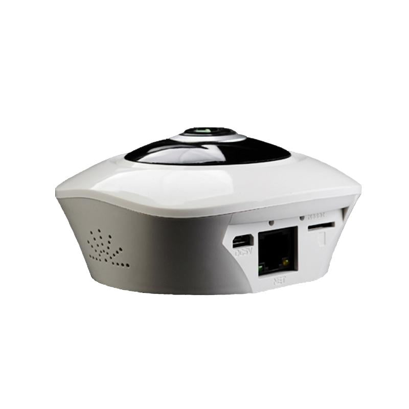 360 Degree Infrared Ip Camera With 1.3Mp Lens - Motion Detection E-Mail Alarm Tf Card App Push - 10M Ir Distance-1915197159834259459