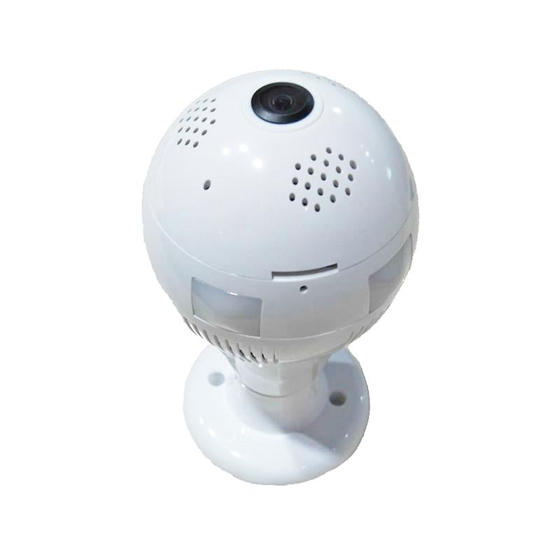 360 Degree Light Bulb Ip Camera With 1.3Mp Lens - Motion Detection E-Mail Alarm Tf Card App Push - 10M Ir Distance-1915197258782085120