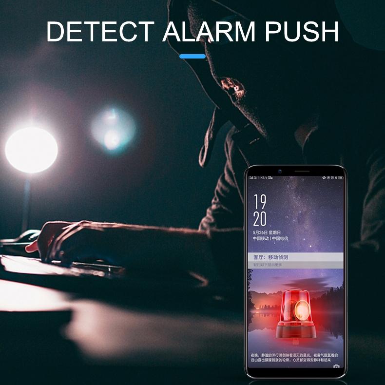 Smart Home Wifi Camera With 1080P Hd Motion Detection Night Vision & Tf Card Support-1964932225157959683