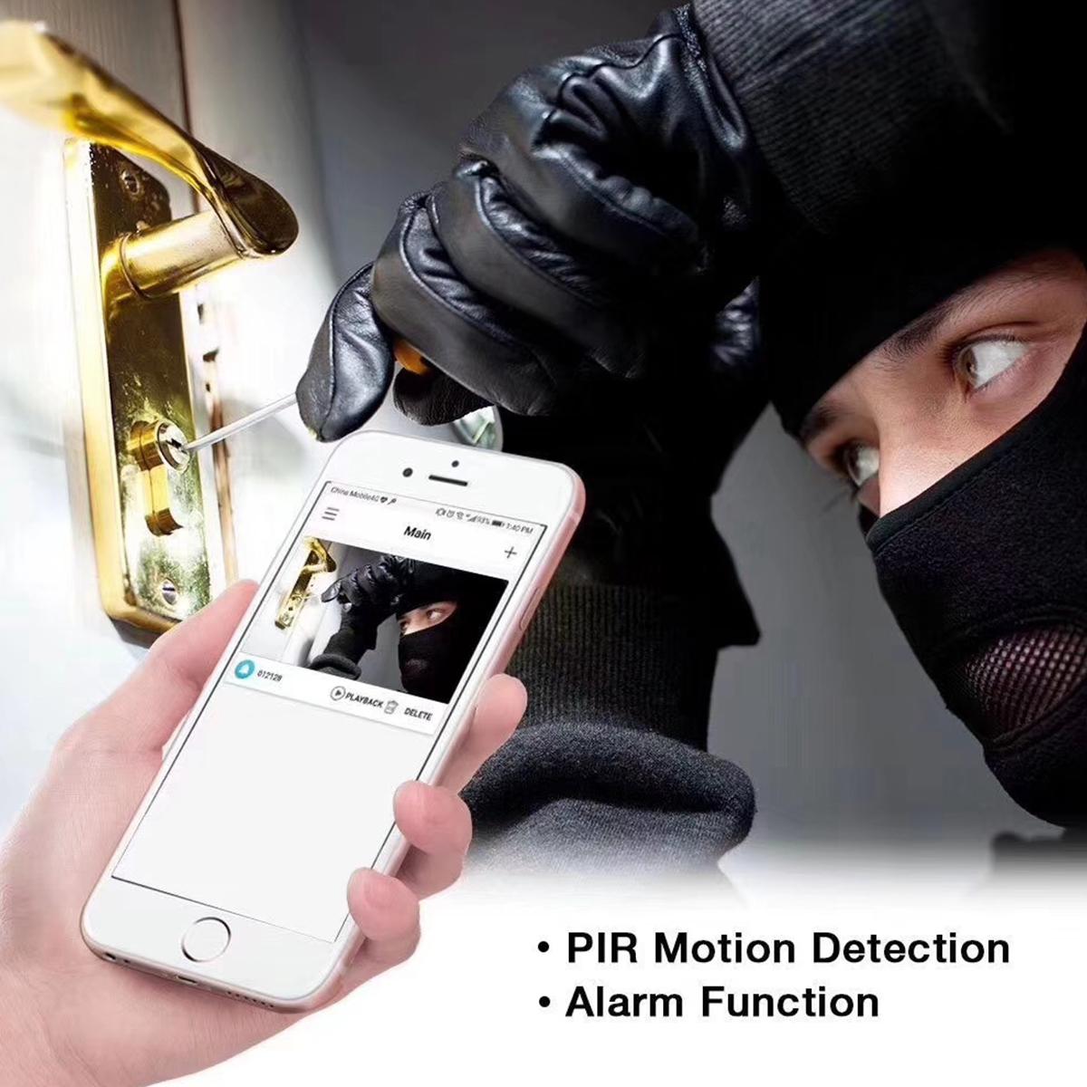 Full Hd Solar Wifi Camera With Pir Alarm And Night Vision-1915197721346707460