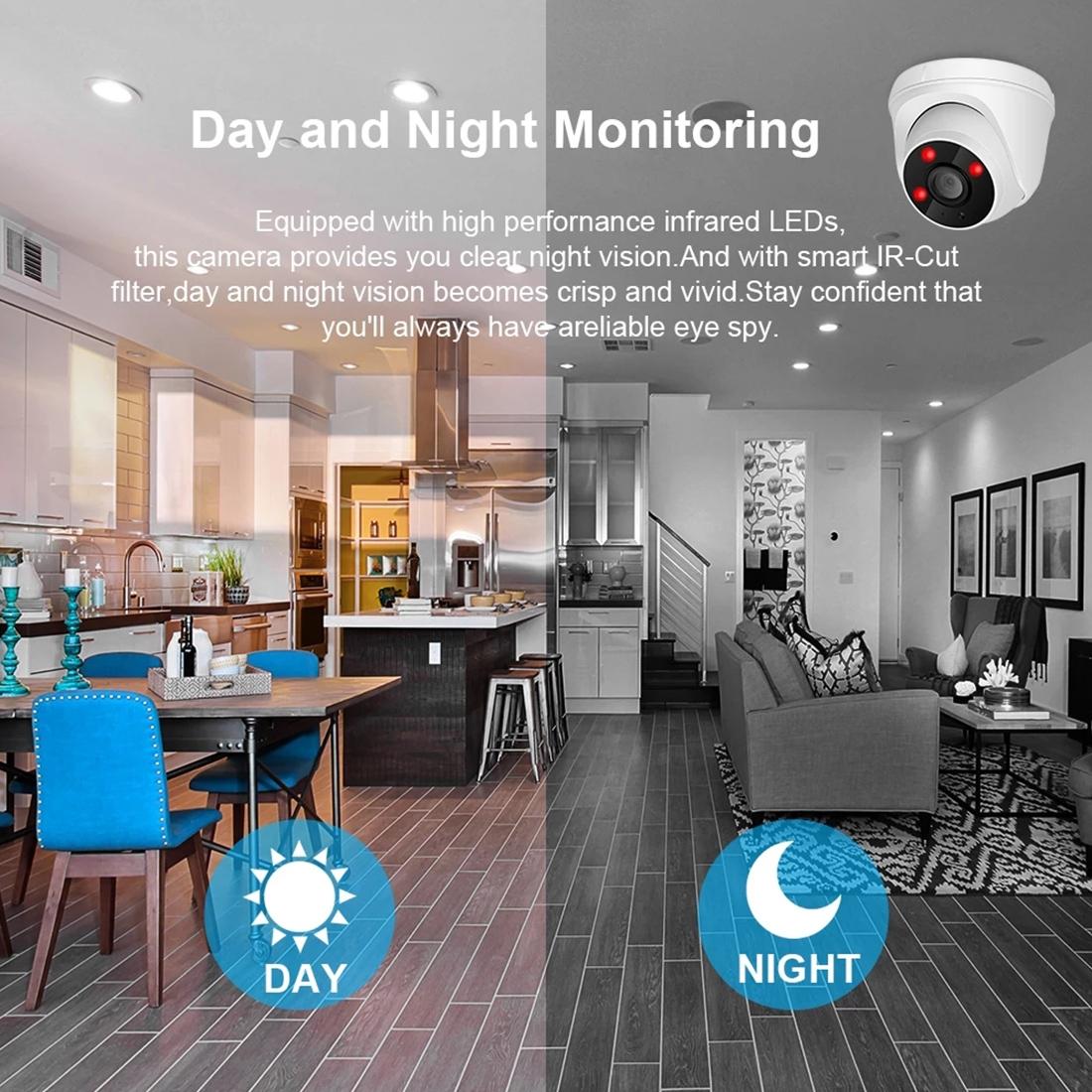 Full Hd 1080P Dome Camera With 20M Night Vision - 2Mp Lens-1915196637127512072