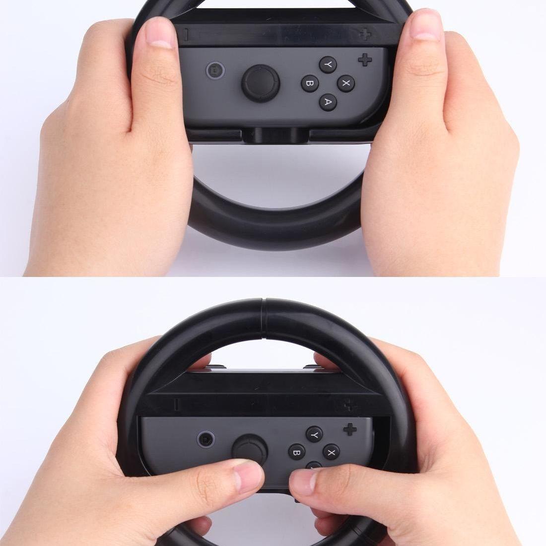 Nintendo Switch Joy Con Round Gaming Steering Wheel-1915196686737739780