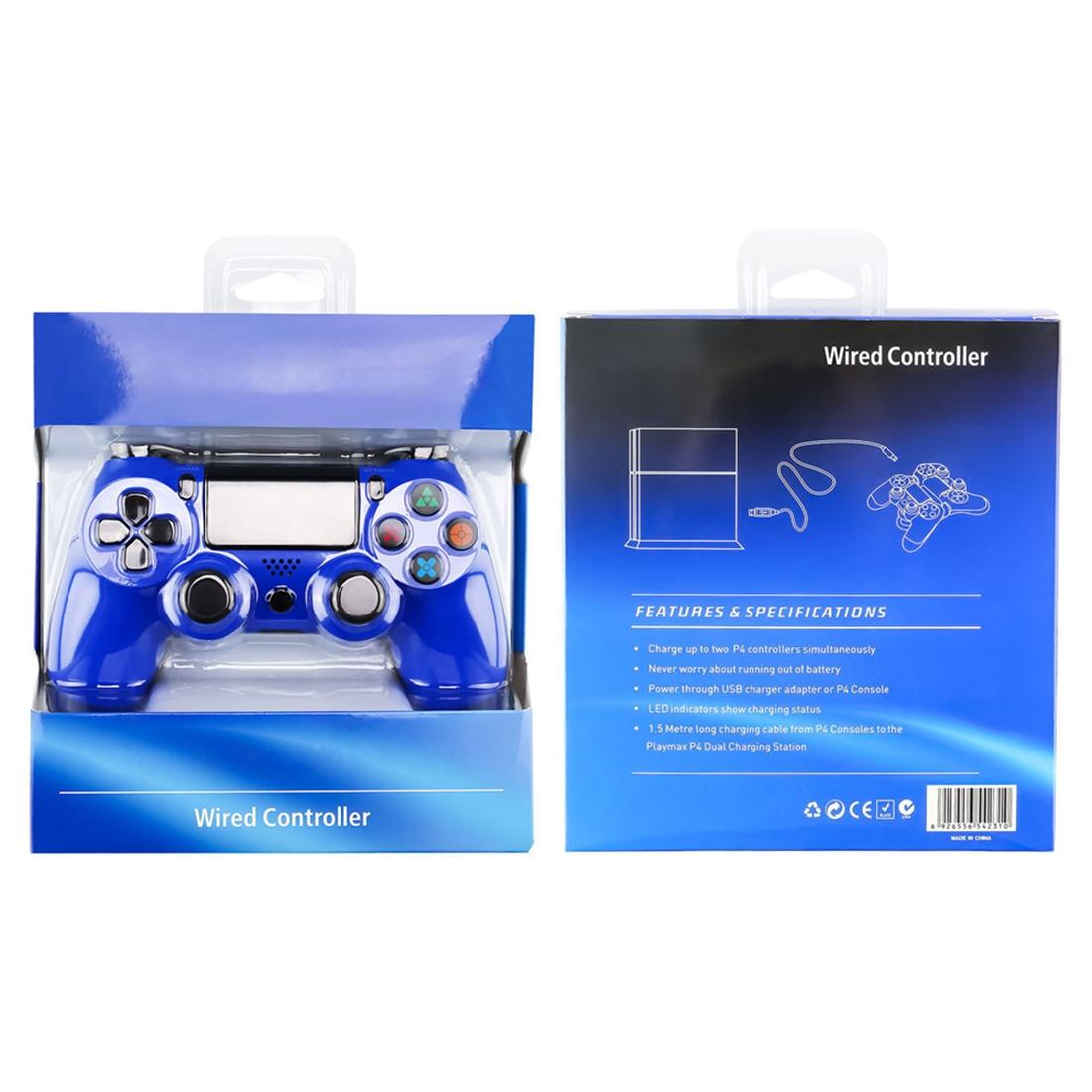 Snowflake Camo Wired Gamepad For Ps4 - Button Controller-1915197400411148290