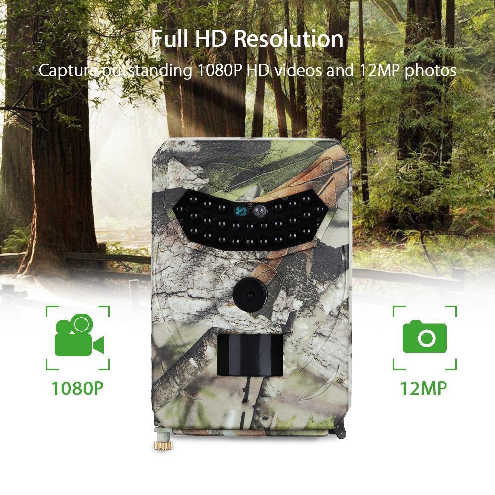 Waterproof Night Vision Hunting Trail Camera With Wide Angle And Pir Sensor-1915197510440325123