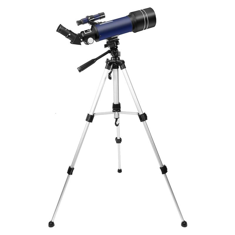 High Definition High Times Astronomical Telescope With Tripod - Blue 16X / 66X70-1915196567132966913