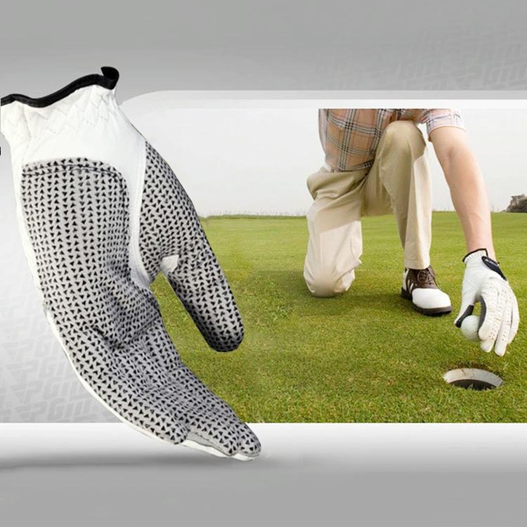 Sheepskin Anti-Slip Golf Gloves For Men - Left Hand Size 24-1915197711762722816