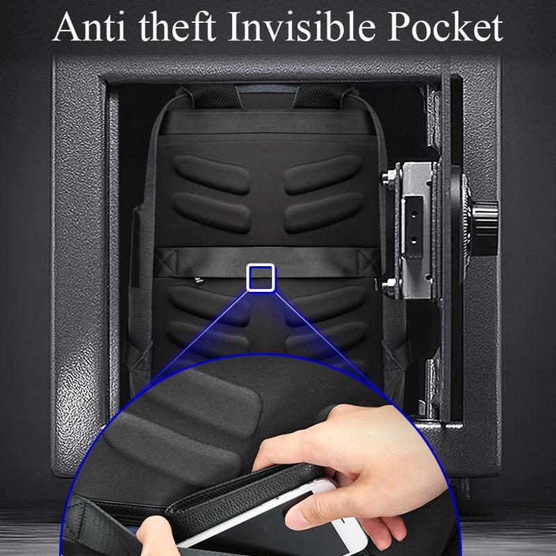 Outdoor Anti-Theft Waterproof Shoulder Bag With Usb Port - Large Capacity-1915196559897792518