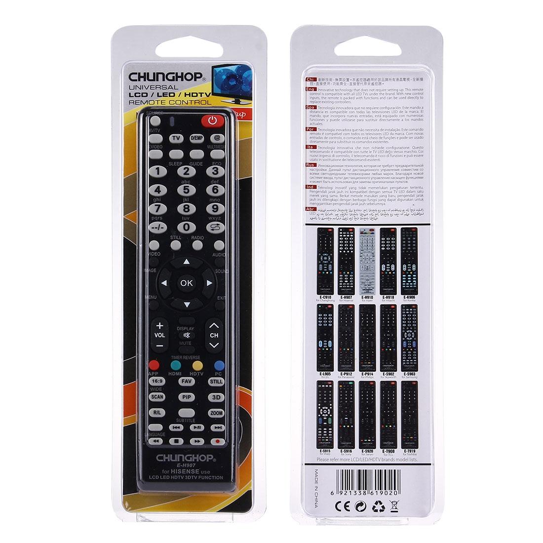 Universal Remote For Hisense Led / Lcd / 3Dtv-1915197260677910535