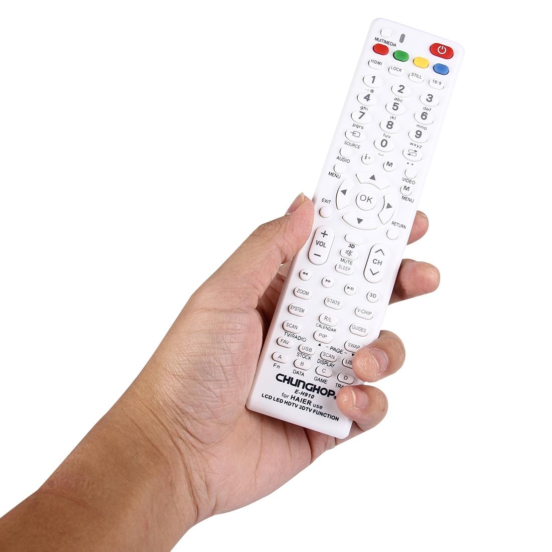 Universal Remote For Haier Led / Lcd / 3Dtv - Chunghop H910-1915197527116877828