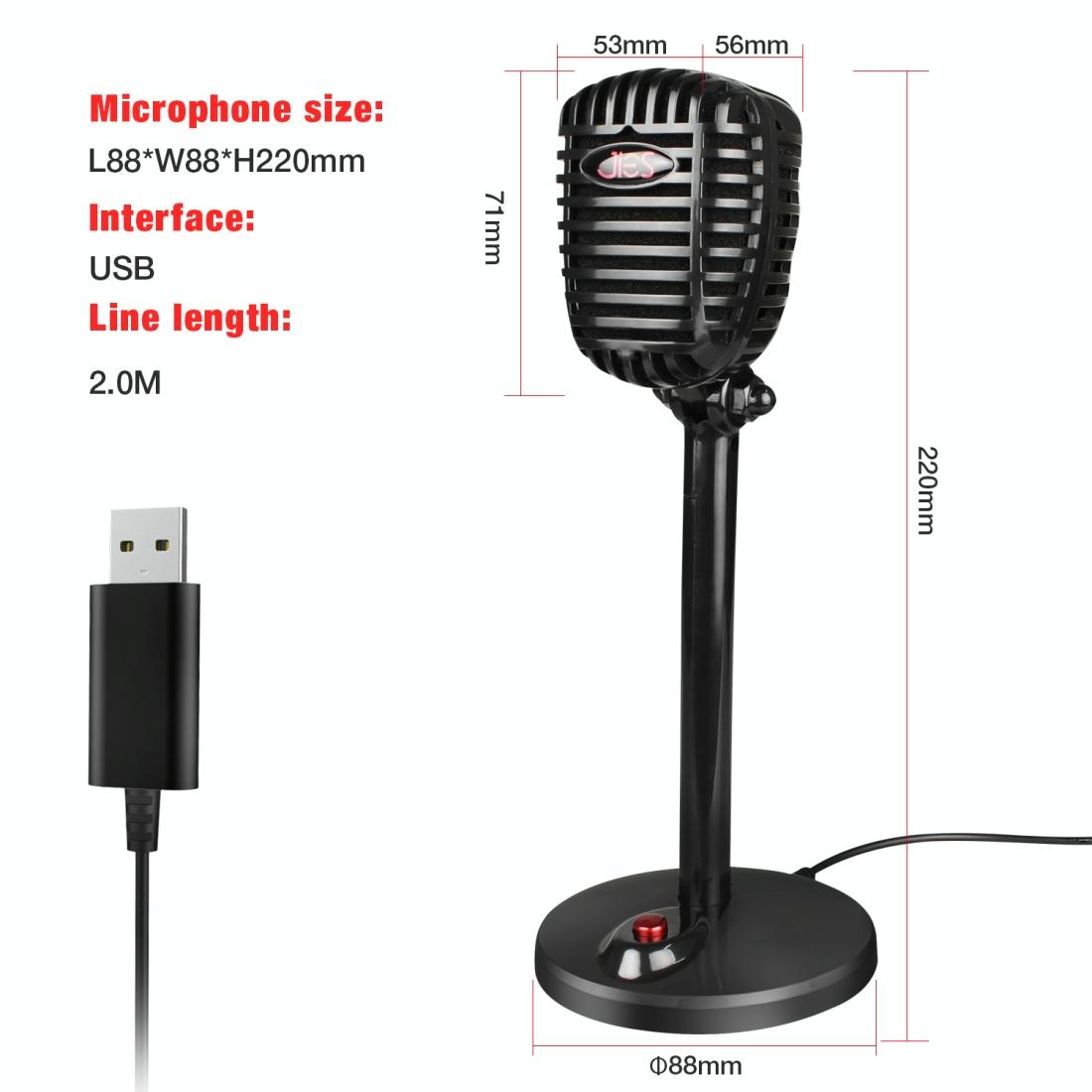 2.2M Usb Voice Chat Microphone - 360 Degree Rotatable For Video Conferencing-1915197678296371202