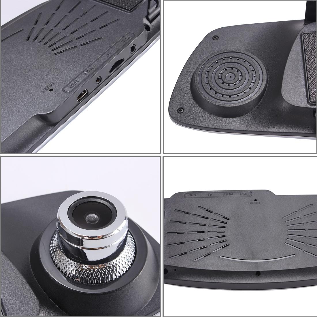 4.3 Hd 1080P Rearview Mirror Vehicle Dvr With Screen Display-1915198229281116168