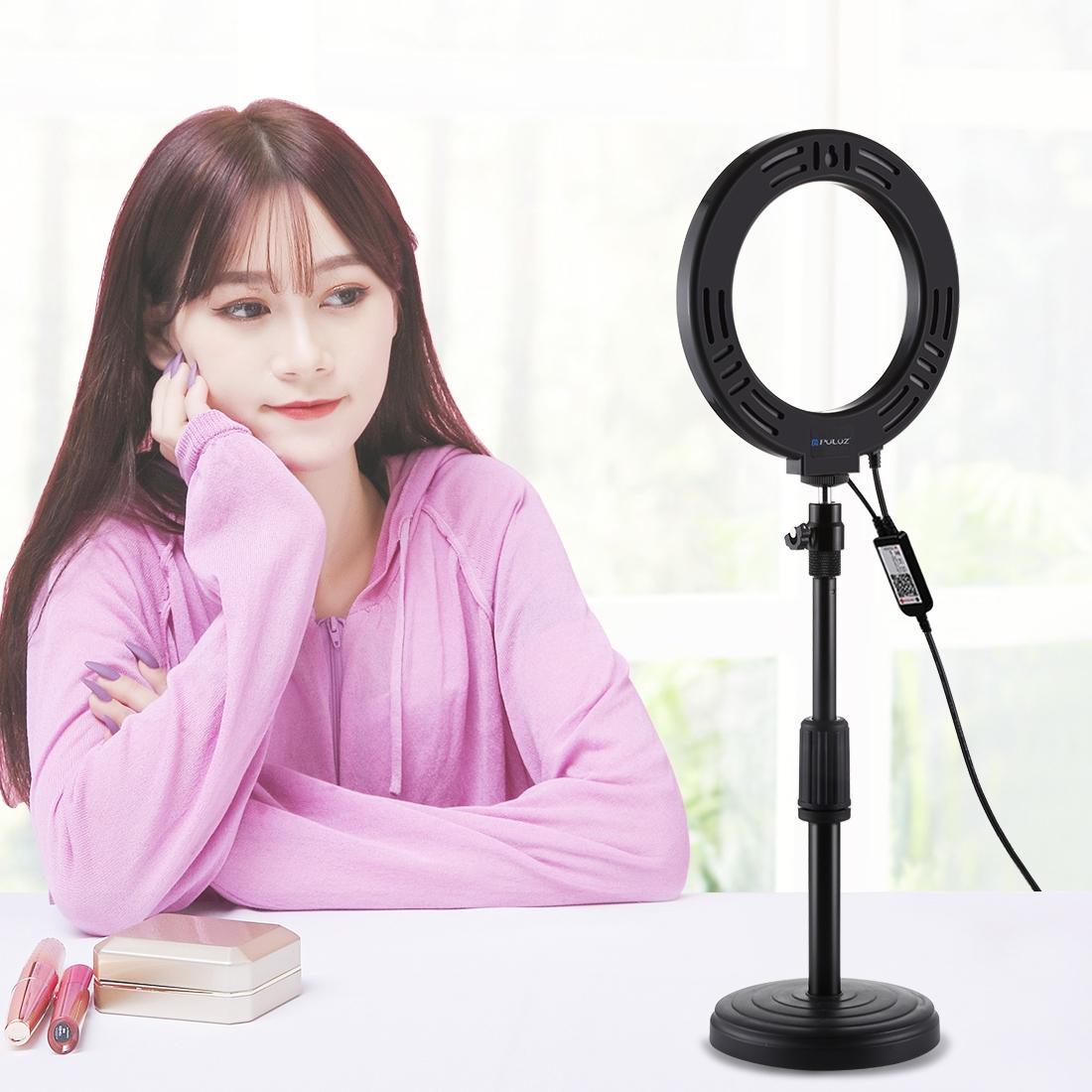 6.2 Rgbw Led Ring Light With Remote And Tripod-1915196757072023555