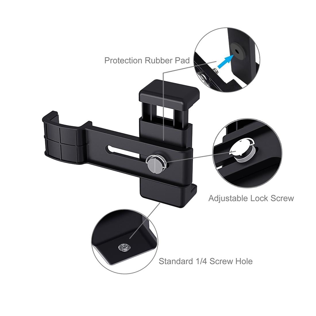 Universal Smartphone Tripod Mount For Dji Pocket 2-1915197502169157637