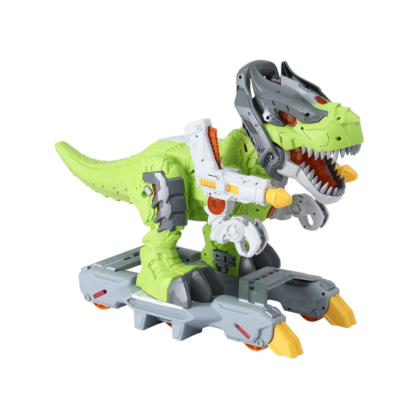 Keezi Kids Dinosaur Ride On Push Car Toy with Spray Function Indoor Outdoor Toys