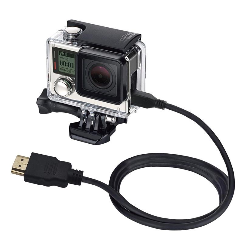 19-Pin Hdmi To Micro Hdmi Cable For Gopro Hero11 - Perfect For Video-1922443403967205379