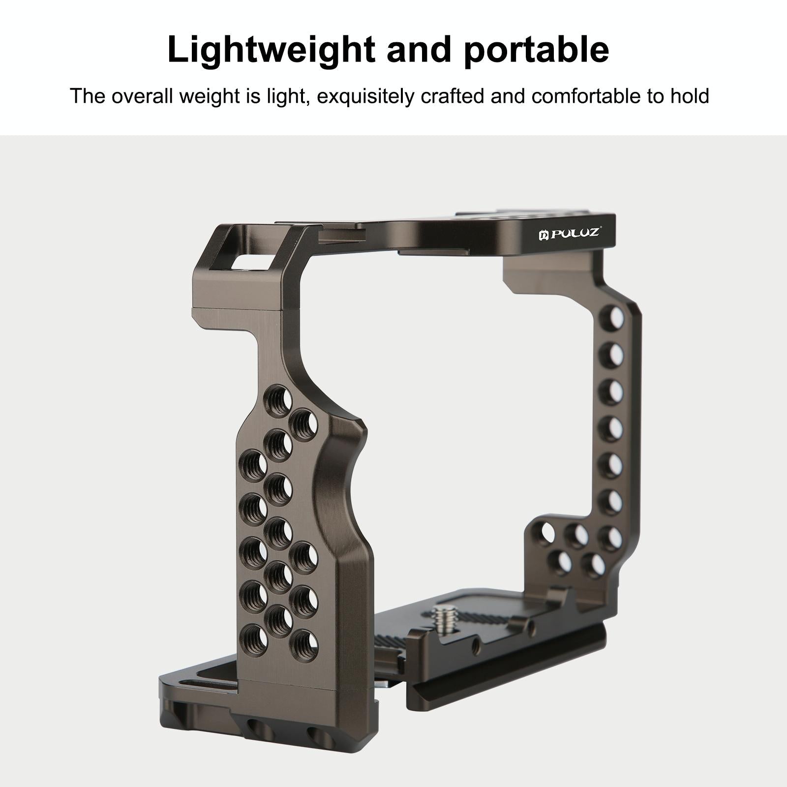 Sony A7 Iii / A7R Iii Camera Cage Stabilizer - Bronze No Handle-1915196609323470852