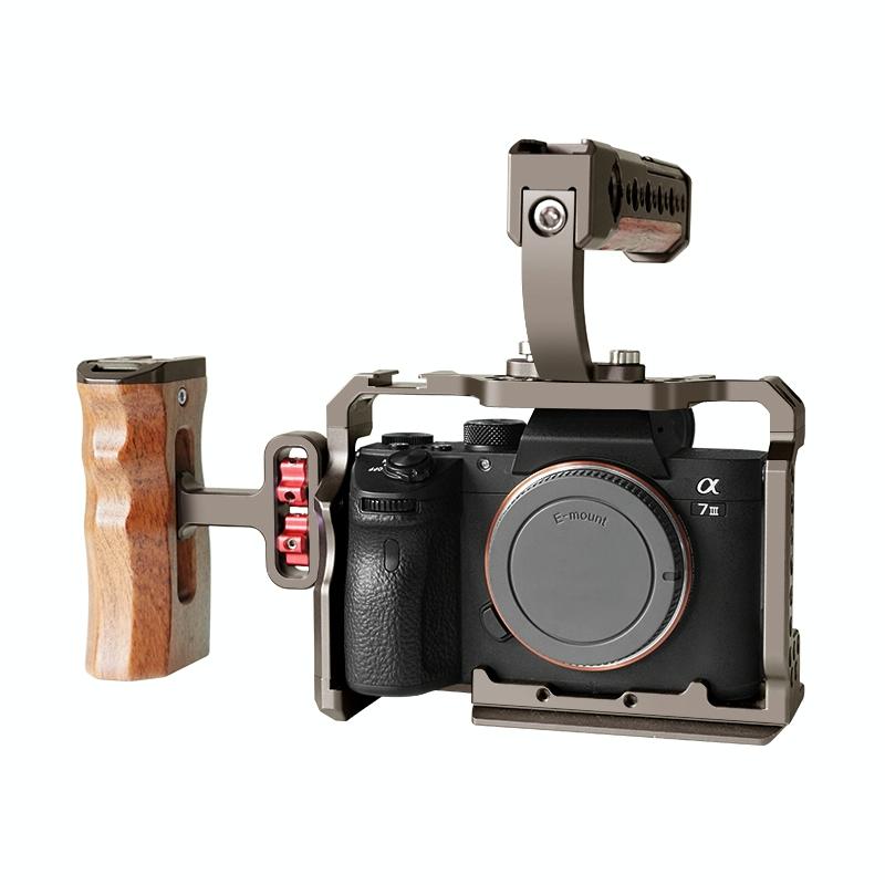 Sony A7 Iii / A7R Iii Camera Cage Stabilizer - Bronze No Handle-1915196609323470854