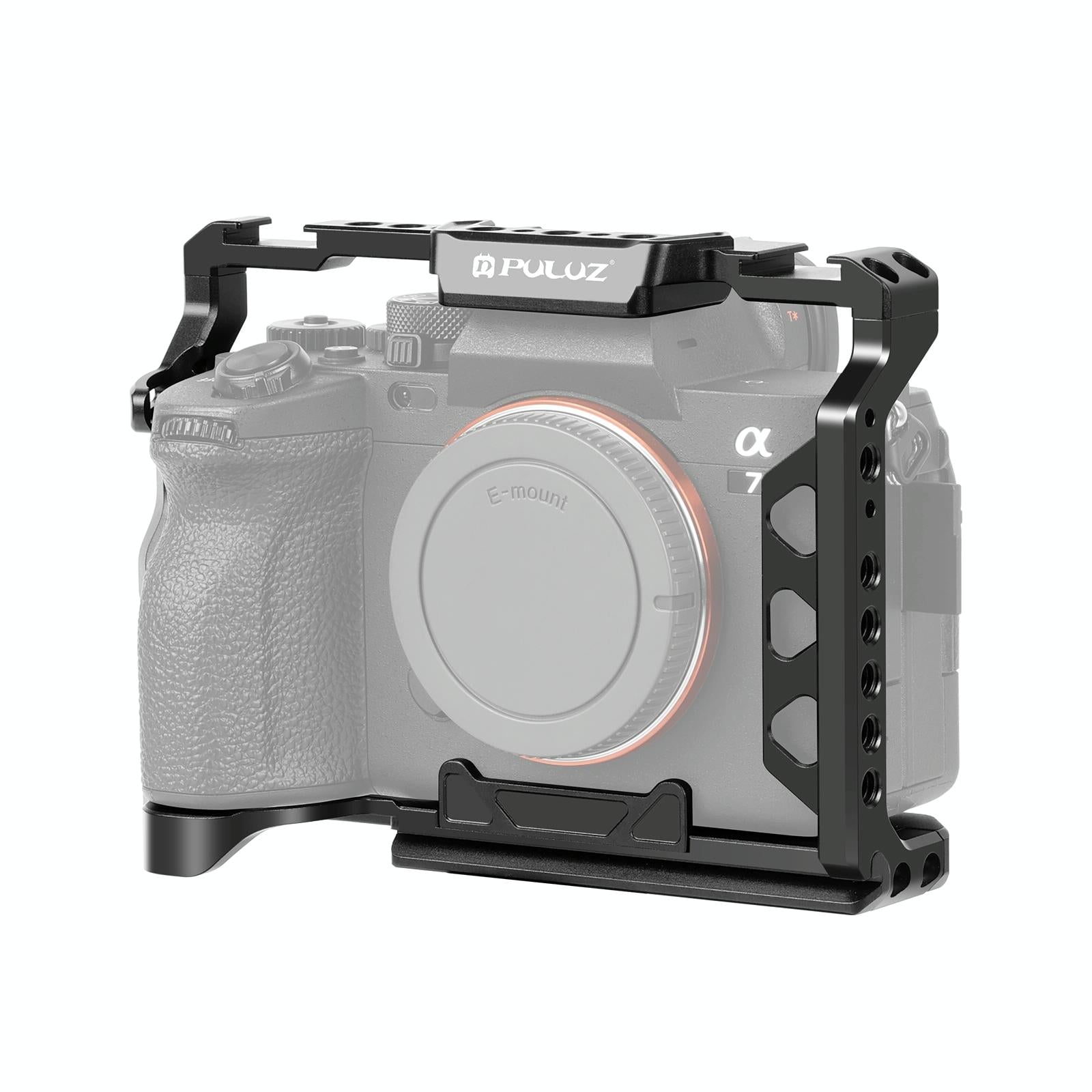 Sony A7 Camera Cage Stabilizer Rig - Metal Black-1915196761291493384