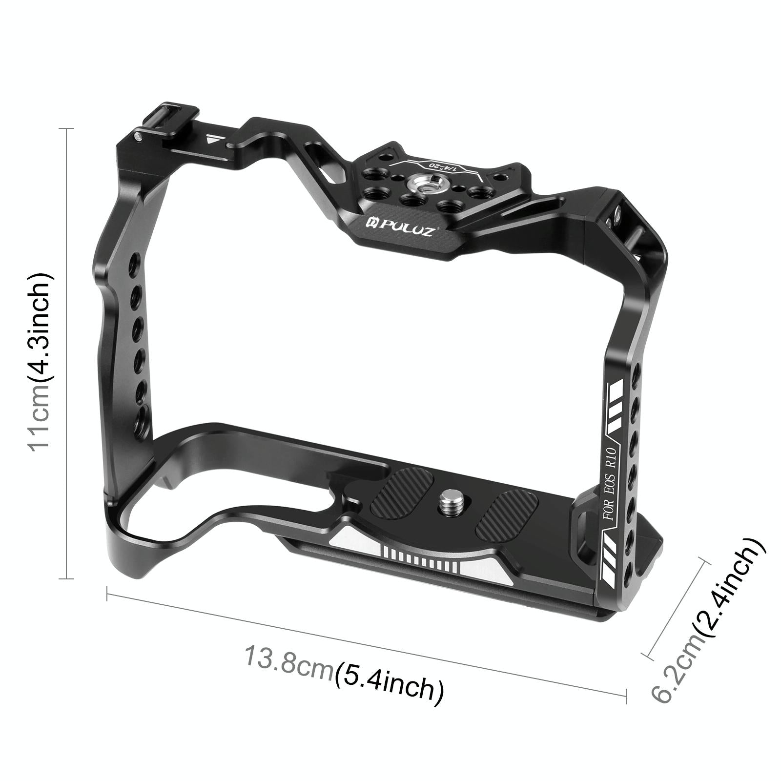 Metal Camera Cage For Canon Eos R10 Stabilizer Rig - Black-1915196790316077057