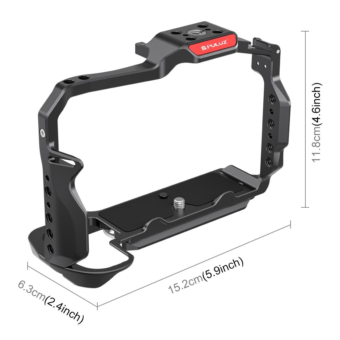 Metal Camera Cage For Nikon Z6Iii / Z6Ii - Stabilizer Rig Black-1915196501529858049
