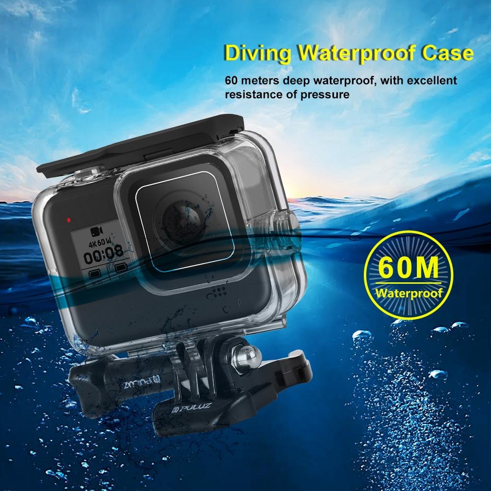 Waterproof Diving Case For Gopro Hero8 - 60M Depth-1915197744197275652