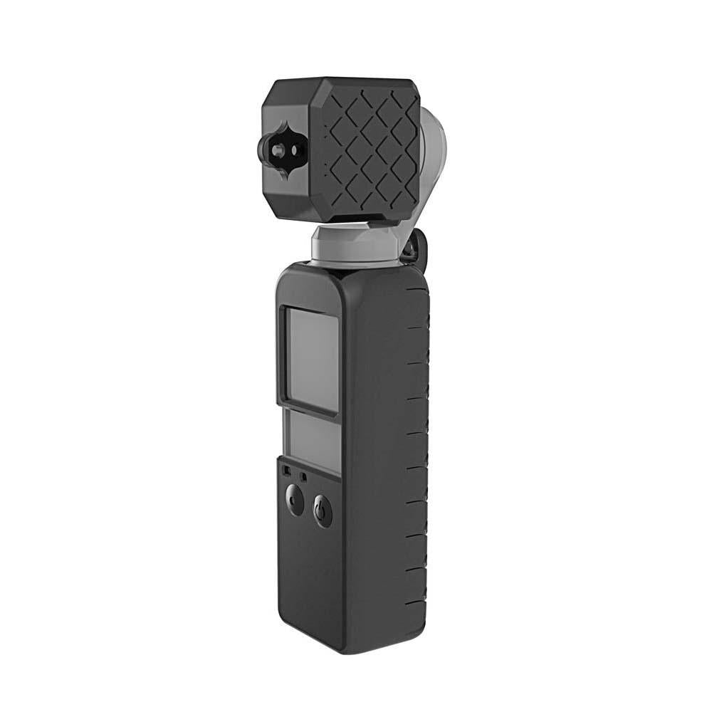 Diamond Texture Silicone Cover Set For Dji Pocket - 2 In 1-1915196757671809025