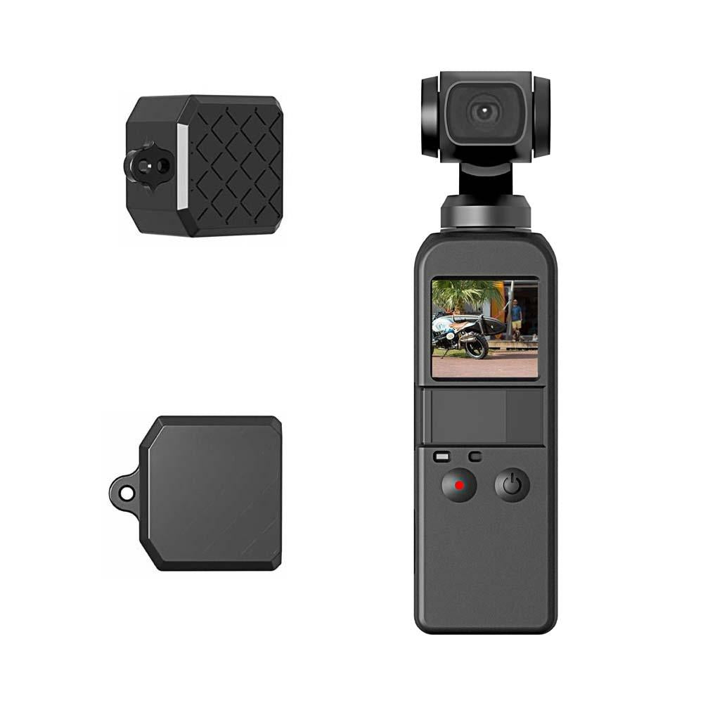 Diamond Texture Silicone Cover Set For Dji Pocket - 2 In 1-1915196757671809028