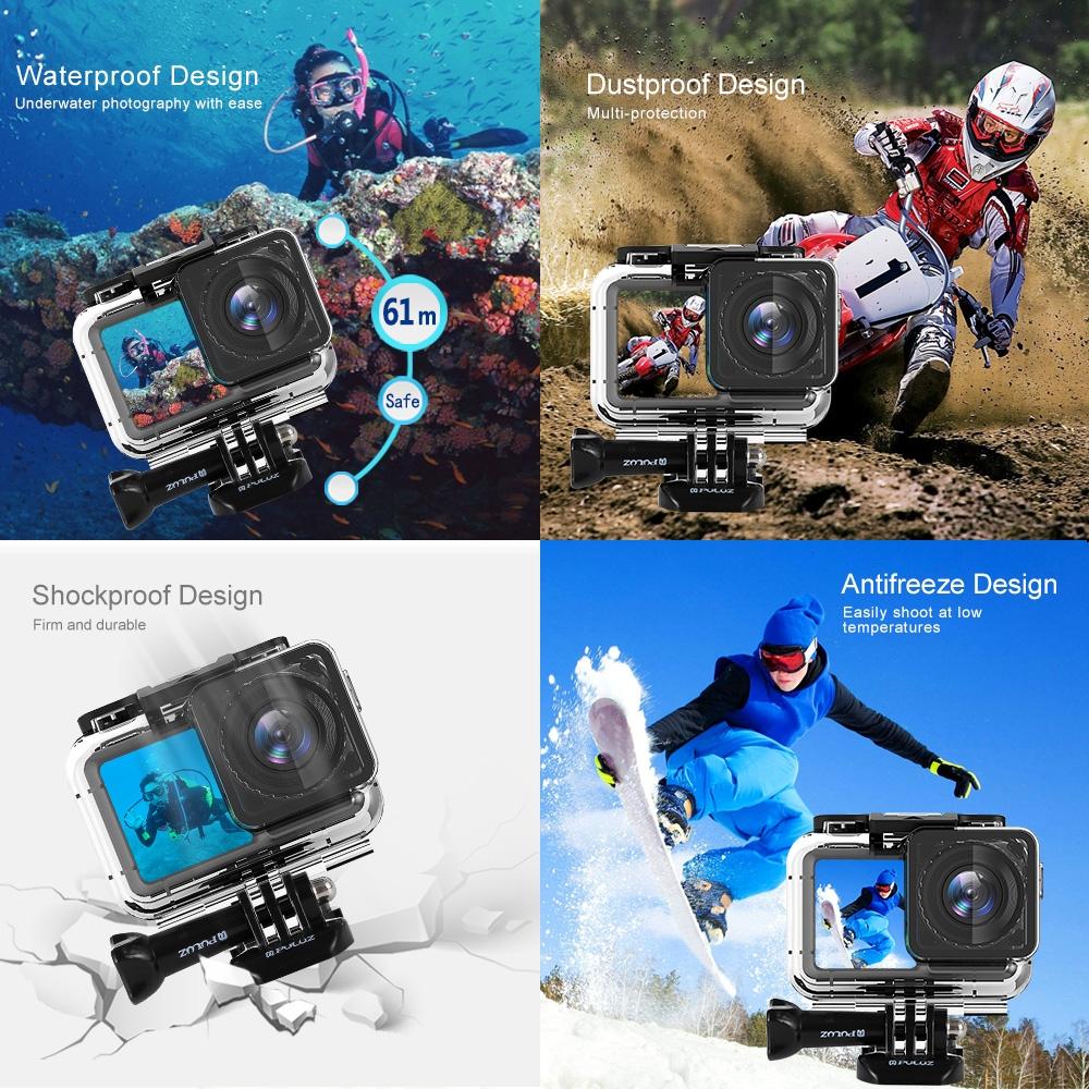 Waterproof Diving Case For Dji Action Camera - 61M Depth-1929713024436932616