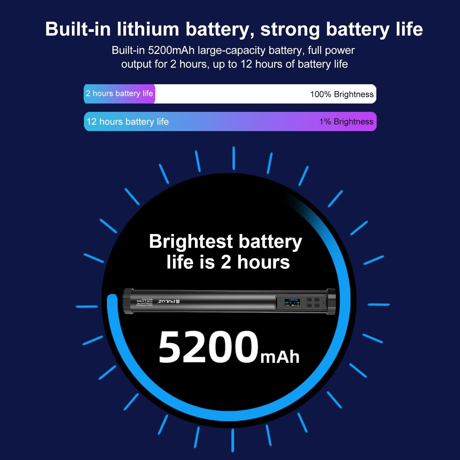 Handheld Rgb Fill Light With 135 Leds-1915197486411157509