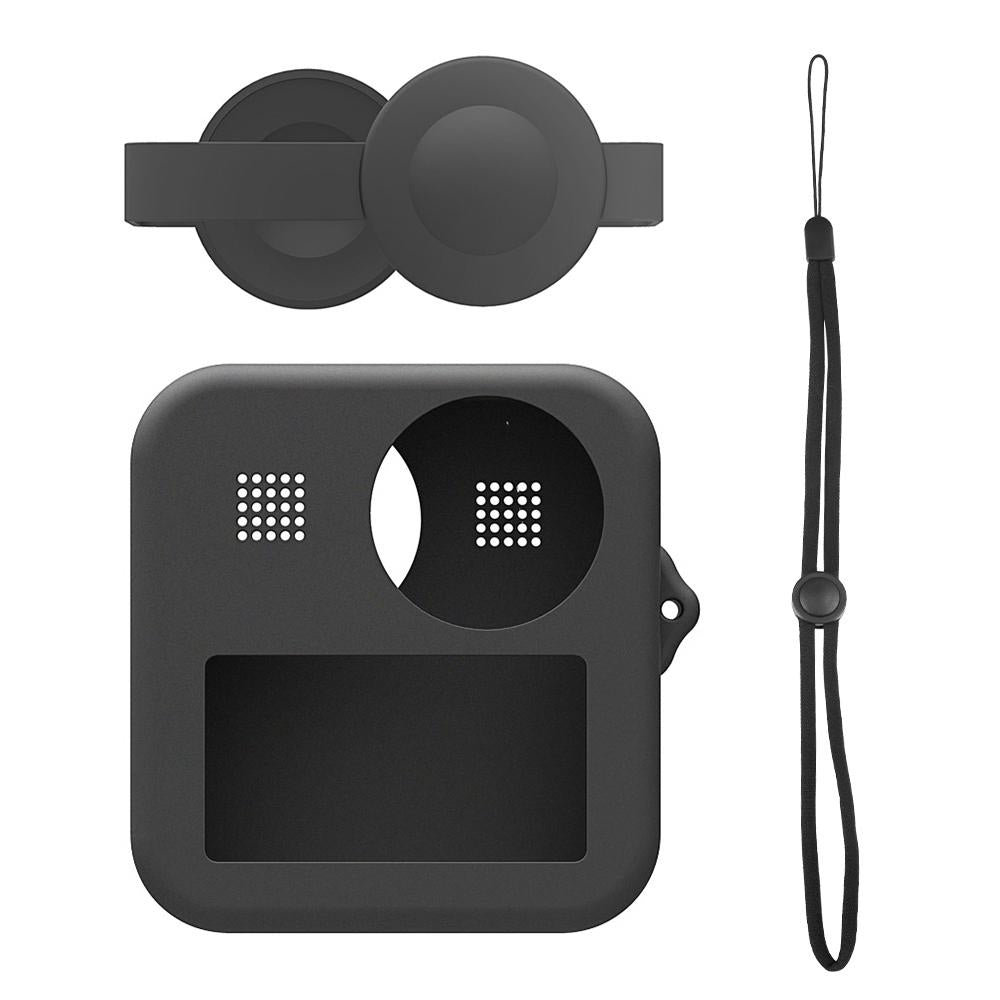 Silicone Protective Case For Gopro Max With Dual Lens Caps-1915196755104894980