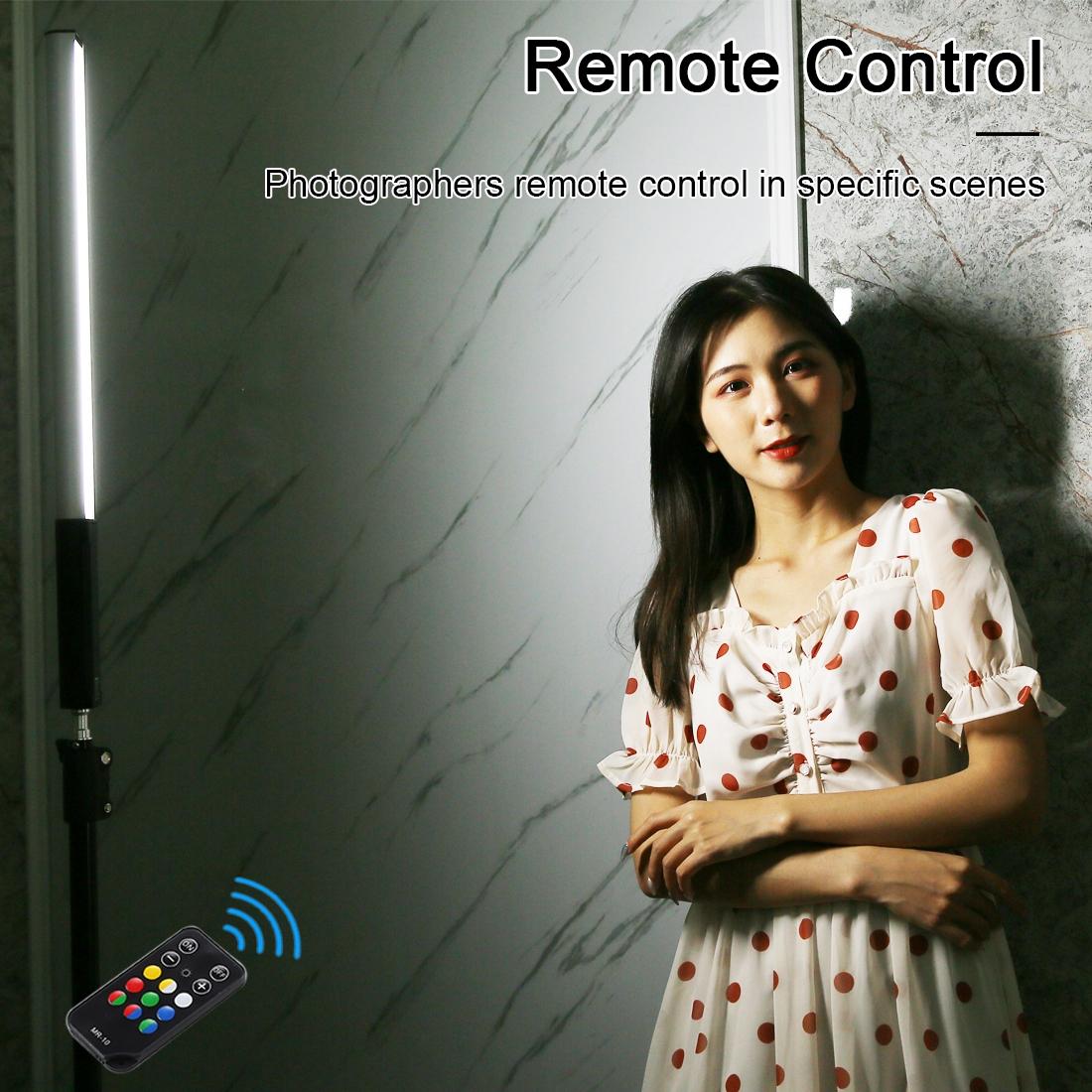 Adjustable Led Fill Light With Remote - Rgb Colour Handheld-1964932166626447369