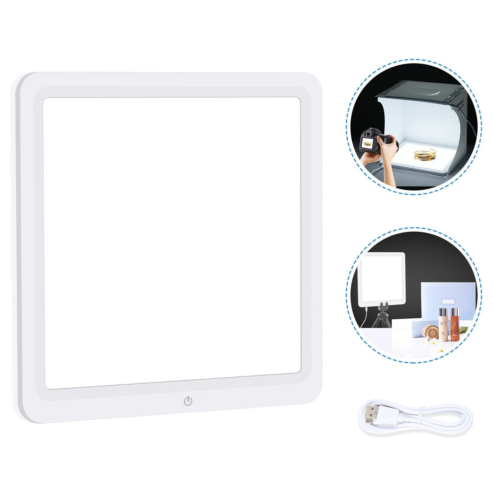 30Cm White Led Light Pad For Photo Studio Box-1915196623919648768