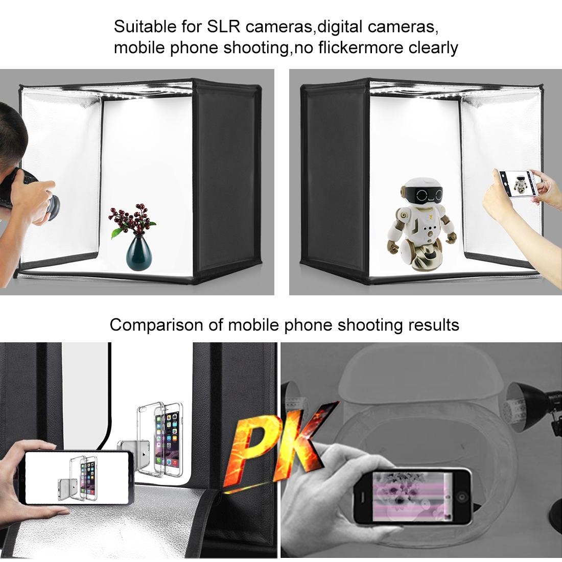 60Cm Studio Tent Light Panel - 30W 1690Lm 60 Leds Smd 5730 - 5500K Aluminum Base-1964932301255217154