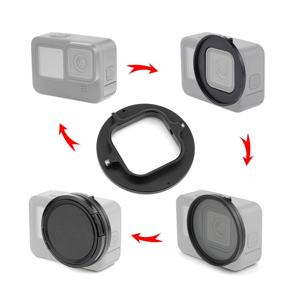 Gopro Compatible 52Mm Uv Filter With Adapter Ring-1915197295599685636