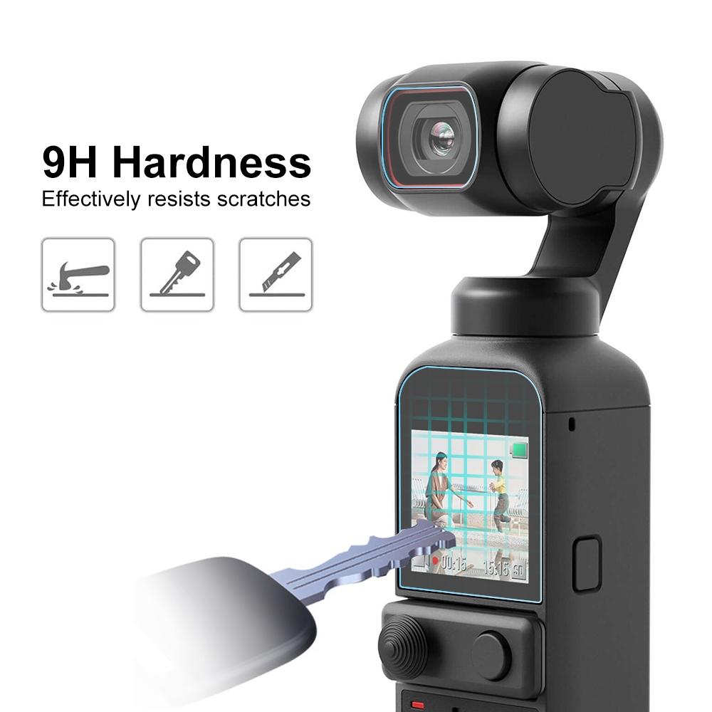 Tempered Glass Lens Protector For Dji Pocket 2 - 9H 2.5D Hd-1915198427252264963
