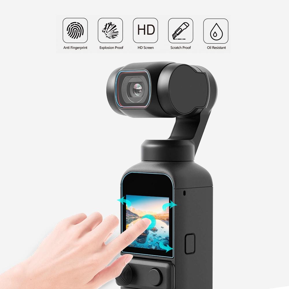 Tempered Glass Lens Protector For Dji Pocket 2 - 9H 2.5D Hd-1915198427252264965
