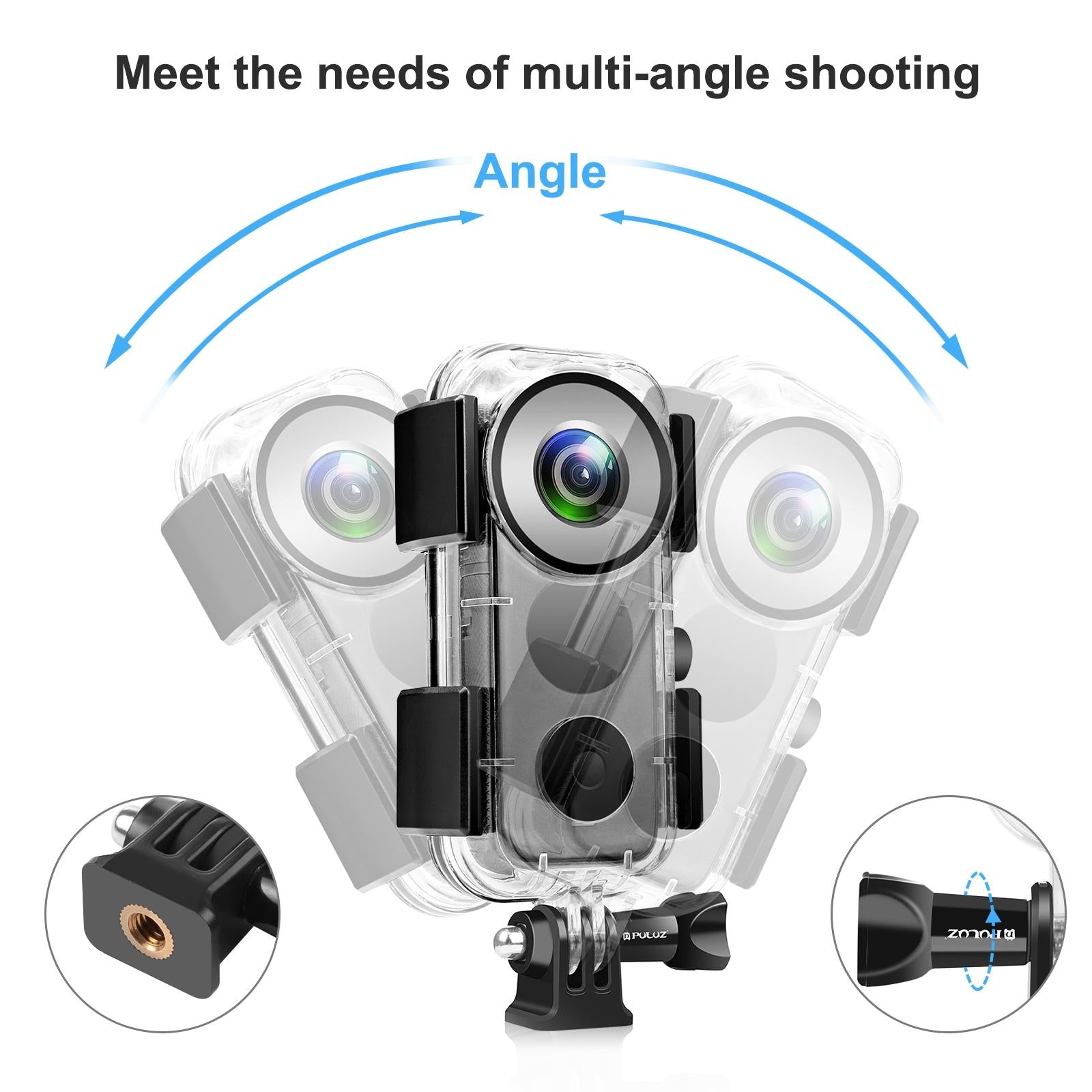 Waterproof Housing For Insta360 One X2 - 30M Depth-1915196605397602307